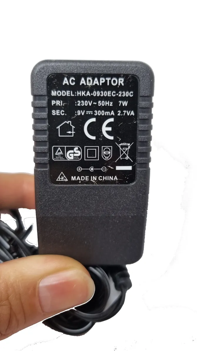 Adapter elektronisk dartskive - 300 mA, 9V