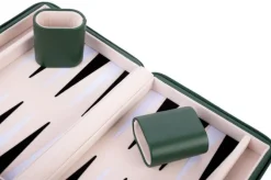 Backgammon rejsespil - Grøn 9