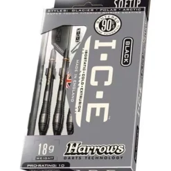 Black Ice 90% NT softip dartpile fra Harrows - 18 gram