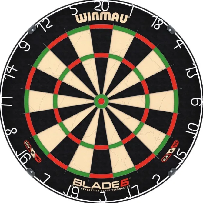 Blade 6 bristle skive fra Winmau