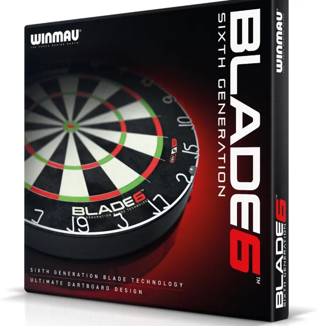 Blade 6 bristle skive fra Winmau