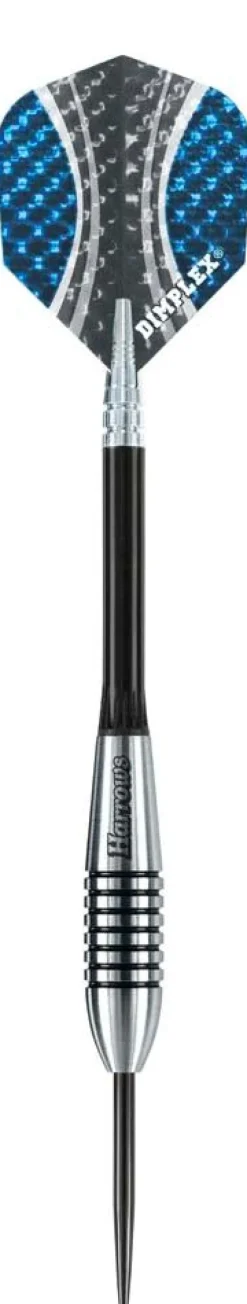 Bomber 85% NT steeltip dartpile fra Harrows