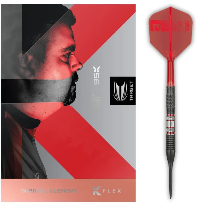 Clemens 95K 95% NT steeltip dartpile fra Target