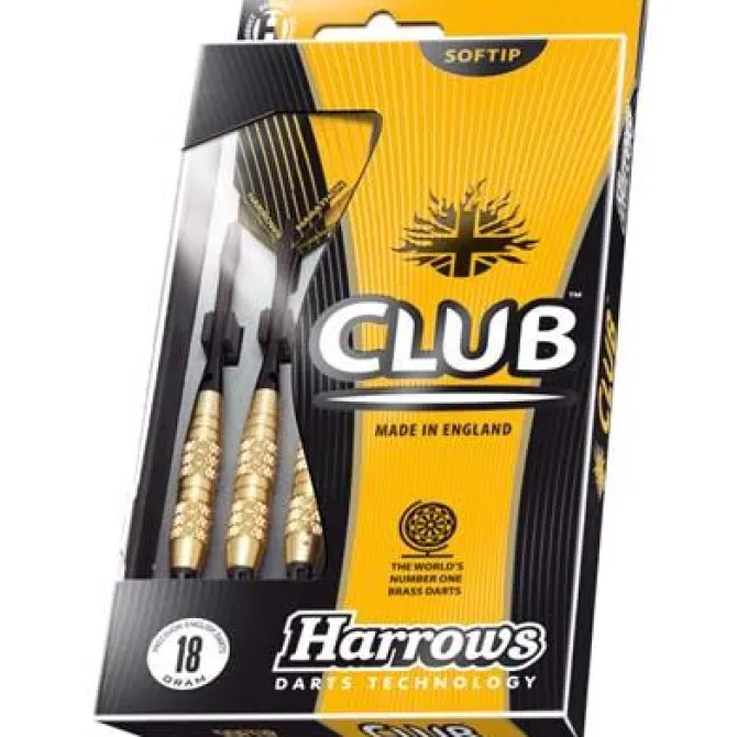 Club Brass softip dartpile fra Harrows