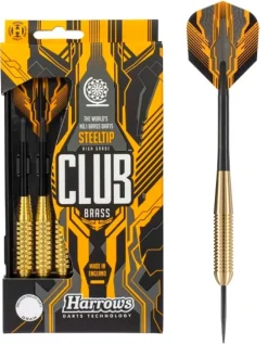 Club Brass steeltip darts fra Harrows