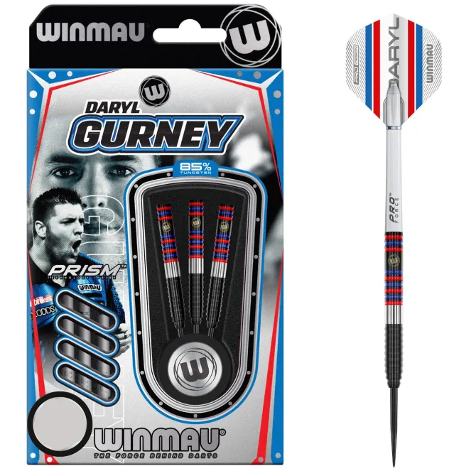 Daryl Gurney Pro-series 85% tungsten steeltip dartpile fra Winmau