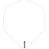 Designa dart flights no2 Standard i hvid