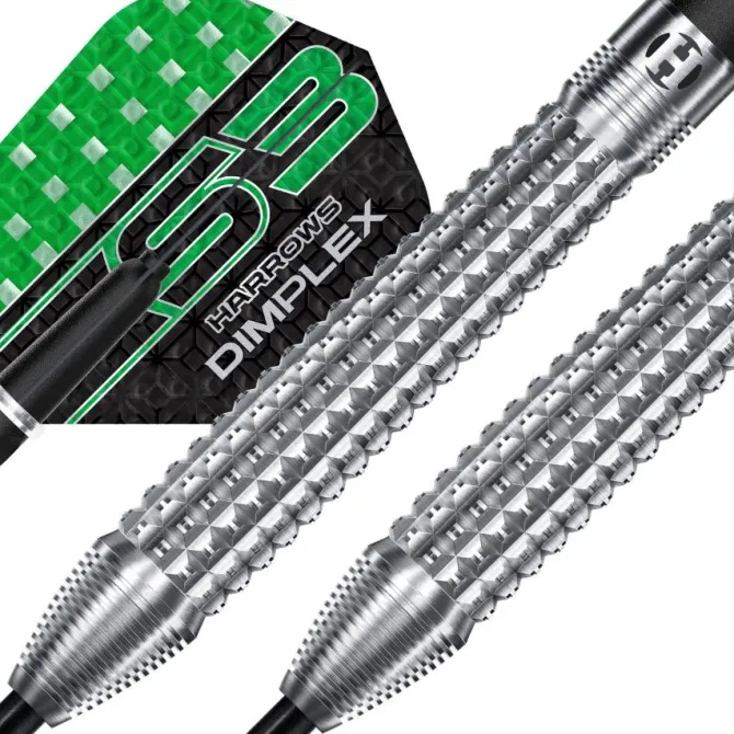 Dimplex S3 Tapered 90% NT steeltip dartpile fra Harrows