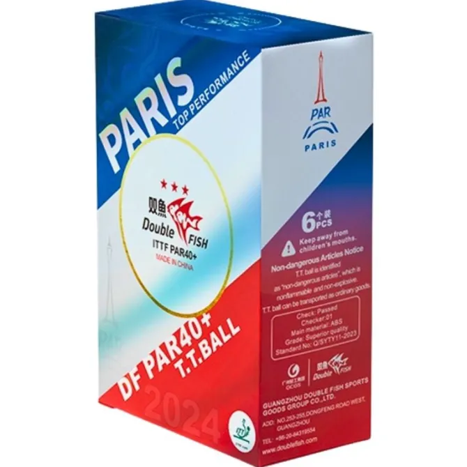 Double Fish - OL ITTF PAR40+ ***, 6 stk