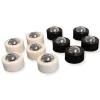 10 ekstra pucks til Shuffleball sort/hvid