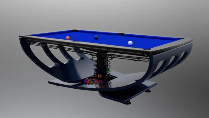 7 fods S6 poolbord