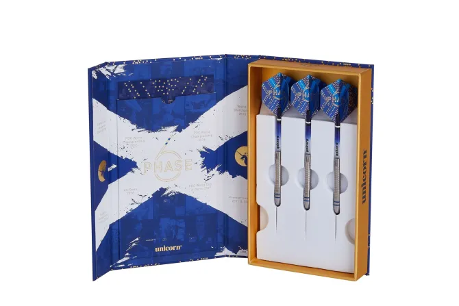 Gary Anderson Phase 6 WC 90% NT dartpile fra Unicorn