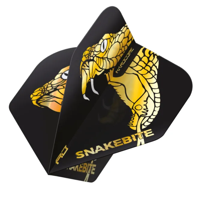 Hardcore Peter Wright Premium Snakebite GOLD flights fra Red Dragon