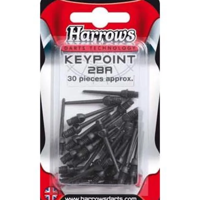 Harrows Softip Keypoint spidser, 30 stk