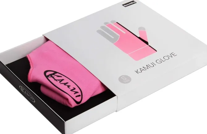 Kamui Quickdry handske, pink - til venstre hånd