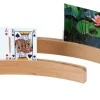 Kort holder i træ 35 cm