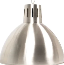 Lampe Buffalo børstet stål Ø 37 cm