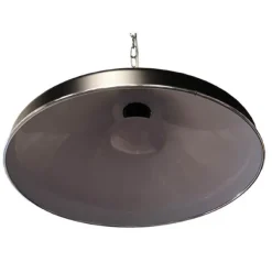 Lampe sort/crome ø 45 cm