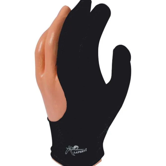 Laperti sort handske str S
