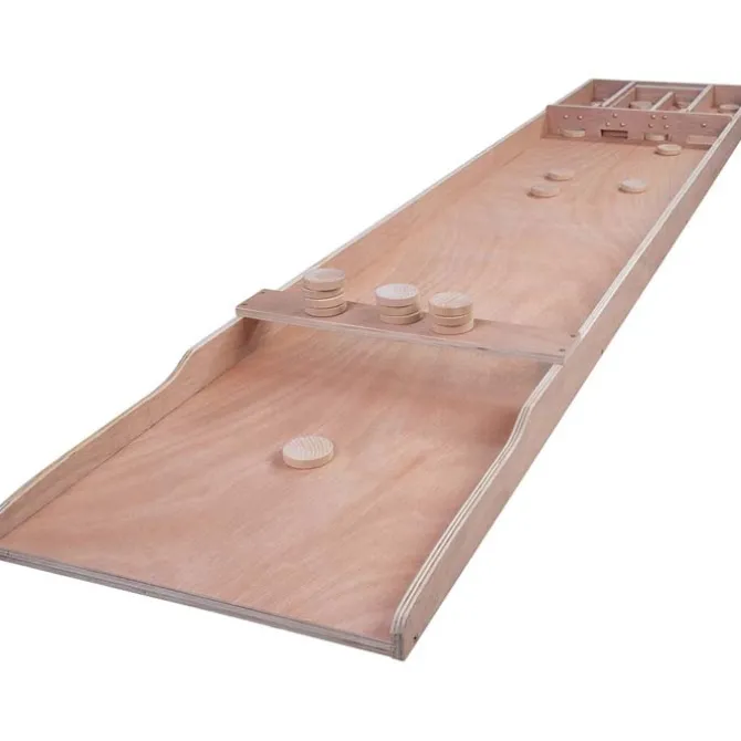 Longfield Natural sjoelbak shuffleboard