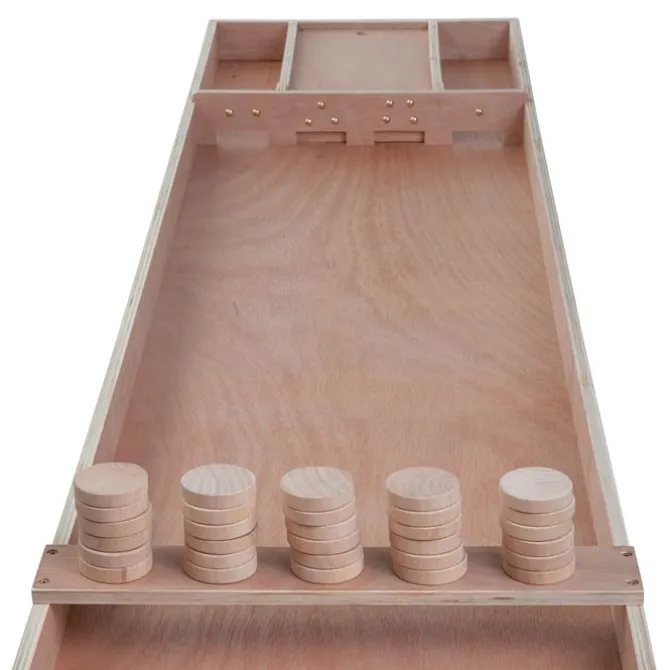 Longfield Natural sjoelbak shuffleboard