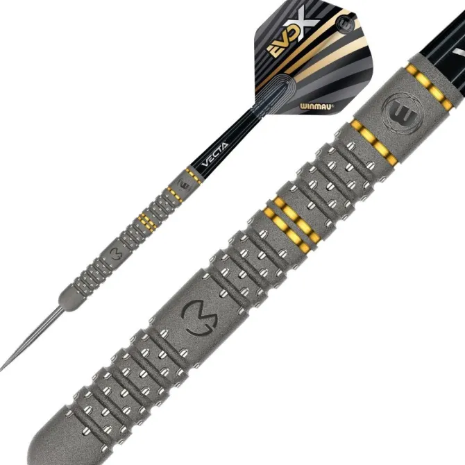 MvG EVO X 90% NT steeltip dartpile fra Winmau - 22,5g