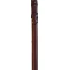Ovalt køetui med strop og lomme, brunt 1*1