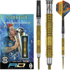 Peter Wright Double WC Gold Plus 85% NT steeltip