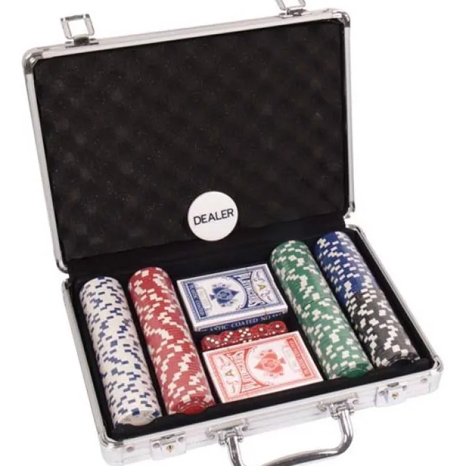 Pokerkuffert m/ 200 chips
