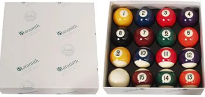 Pool baller 57,2 mm Aramith std.