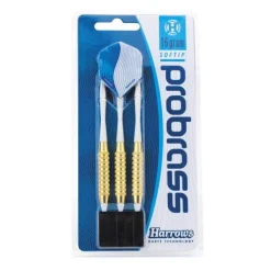Pro Brass softip dartpile fra Harrows - 18 gram