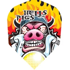 Quadro flights fra Harrows - 2000 Hells Pigs