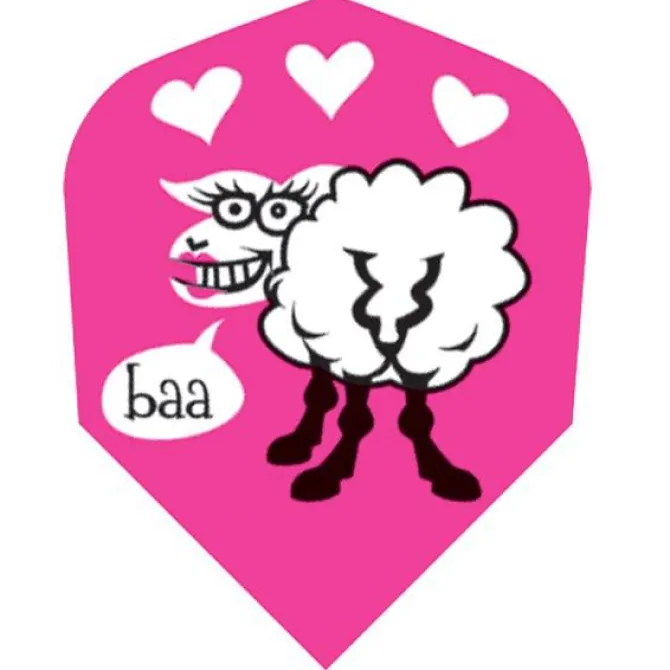 Quadro flights fra Harrows - 2012 Pink sheep