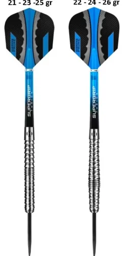 Razr 90% NT steeltip dartpile fra Harrows