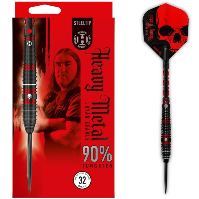 Ryan Searle 90% NT steeltip dartpile fra Harrows