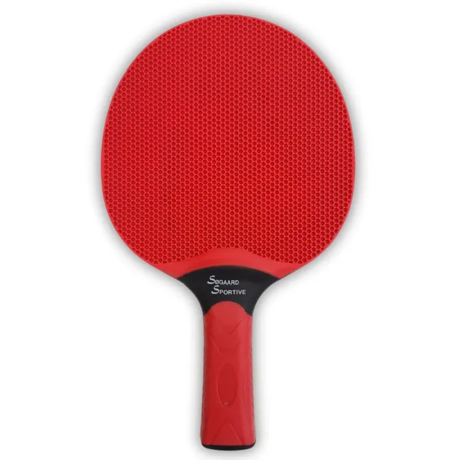 Søgaard Outdoor PLUS bordtennisbat - Rød