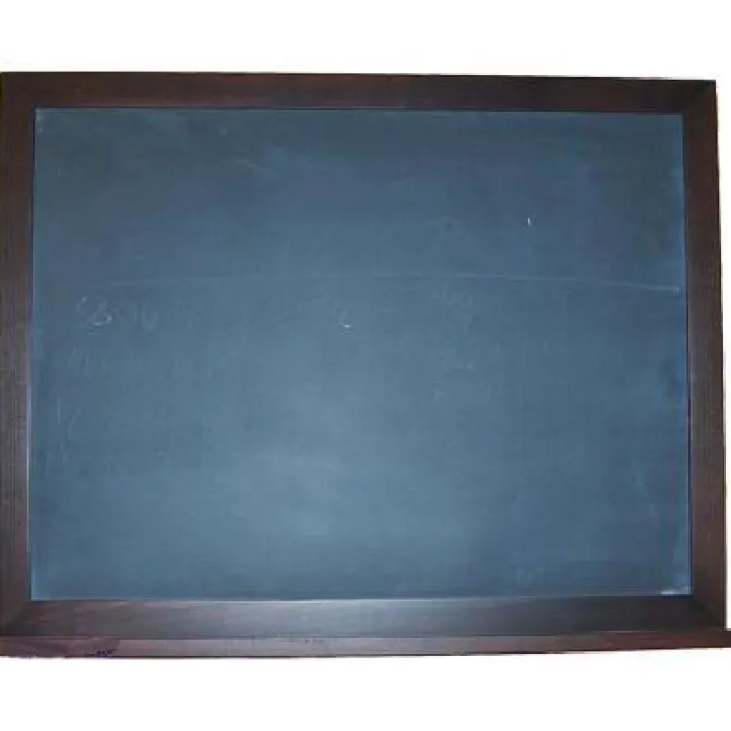 Skifertavle 80 x 60 cm, Sort