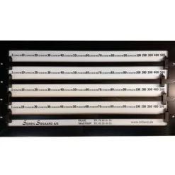 Skydetavle t/ 4 pers., sort