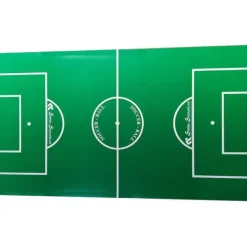Spilleflade i karton t/ FAS bordfodbold 114 x 68 cm