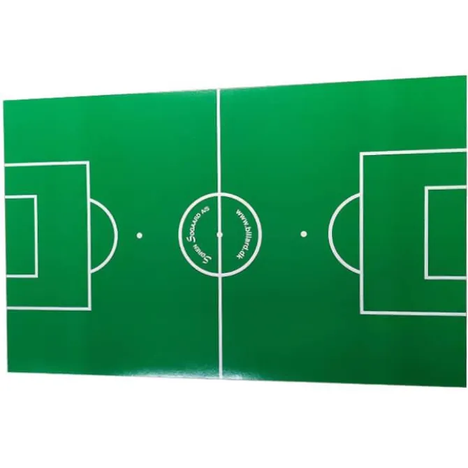 Spilleflade i karton t/Roberto bordfodbold 110 x 69,5 cm