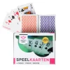 Spillekort Longfield 2 sæt 100% plastik Bridge - Poker