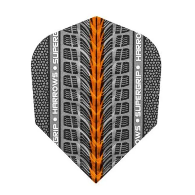 Supergrip flights Harrows - 1702 orange