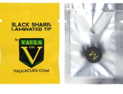 Vaula Black laminerede limlæder dup - Hard