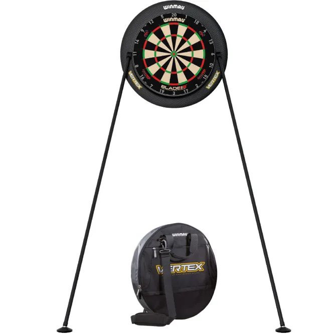 Vertex transportabel stativ til dartskive fra Winmau m/ taske & bagplade