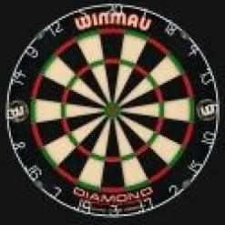 Winmau Diamond Plus Surround sæt - Diamond skive, surround & 2 sæt pile